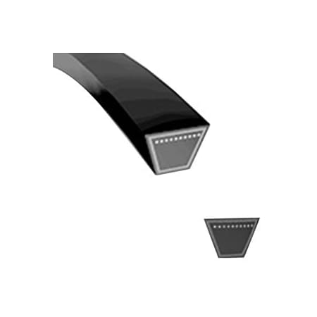 Optibelt V-Belt; Z Series; 31-1/2" Belt Outside Len; 0.394" Belt Wid; 1 Band 10X765